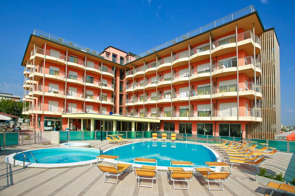 Hotel Adria Beach Club Cesenatico Exterior foto